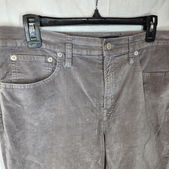 J. CREW velvety grey 9" highrise toothpick pants. - Picture 7 of 14